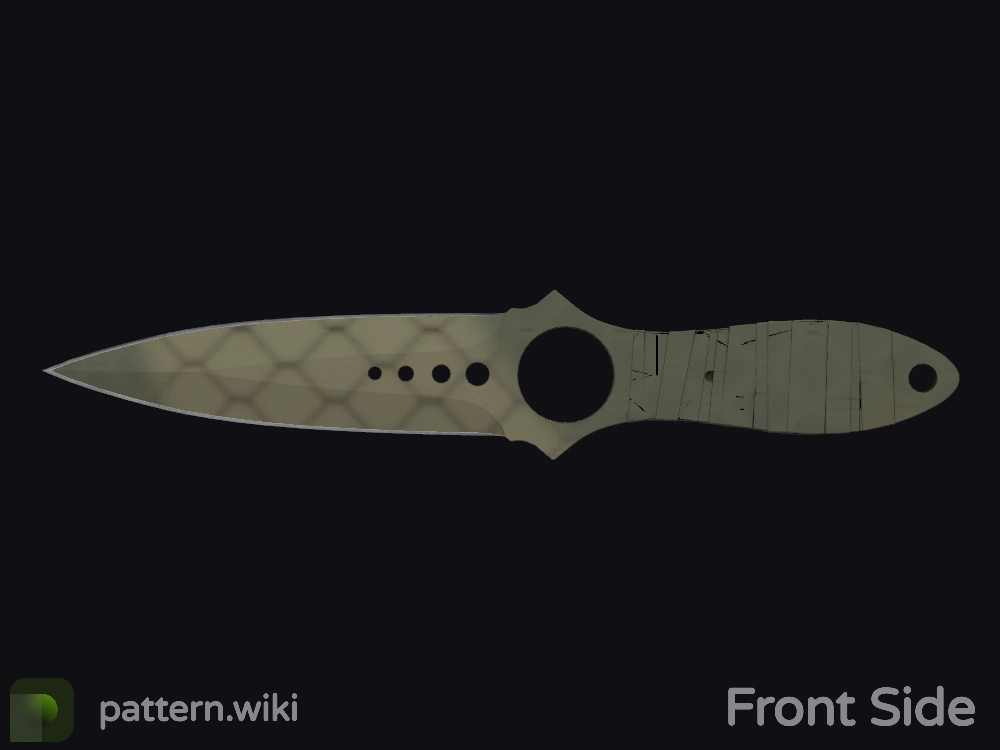 Skeleton Knife Safari Mesh seed 768