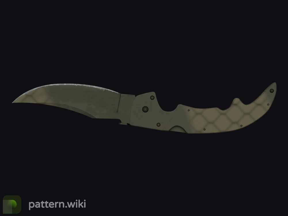 Falchion Knife Safari Mesh seed 233