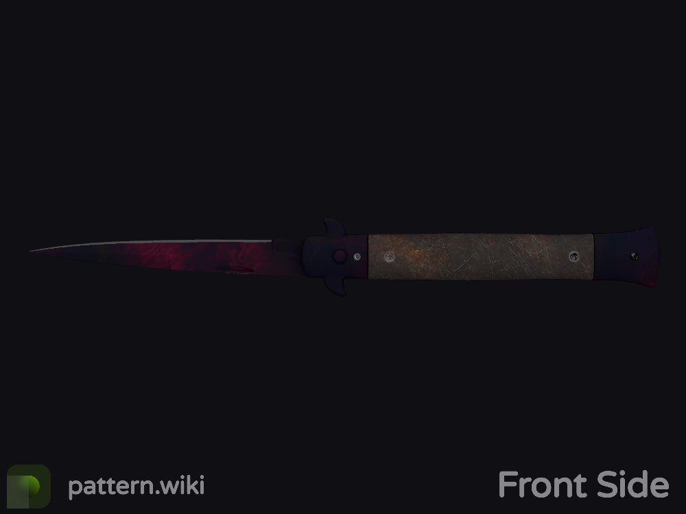 Stiletto Knife Doppler seed 743