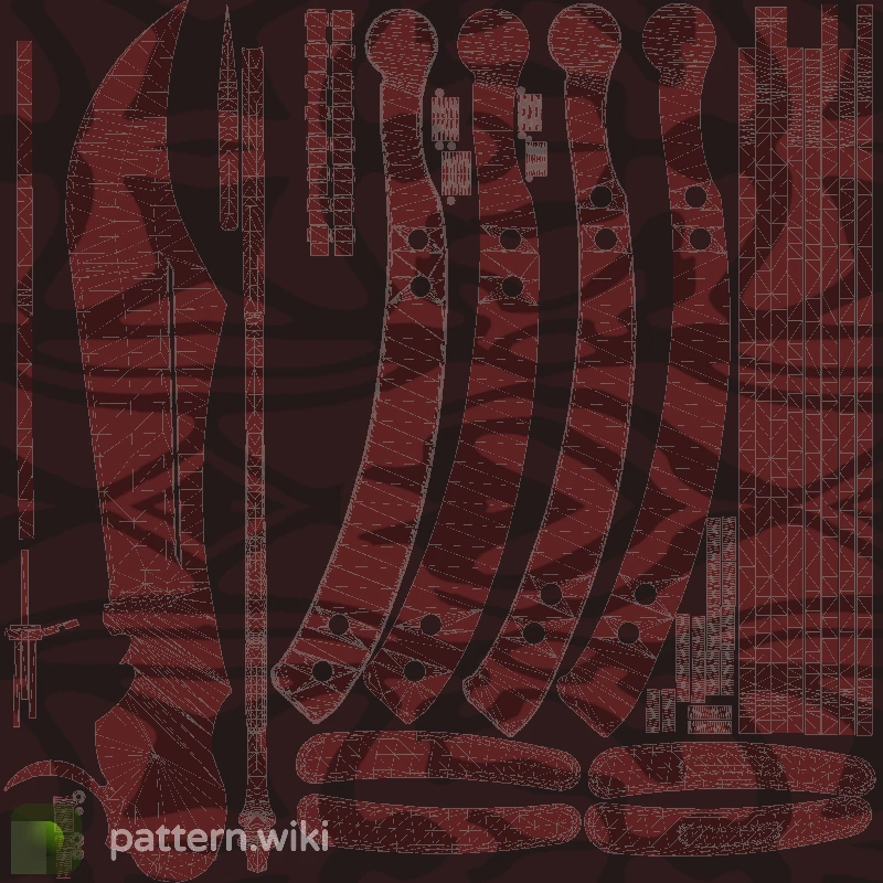 Butterfly Knife Slaughter seed 752 pattern template