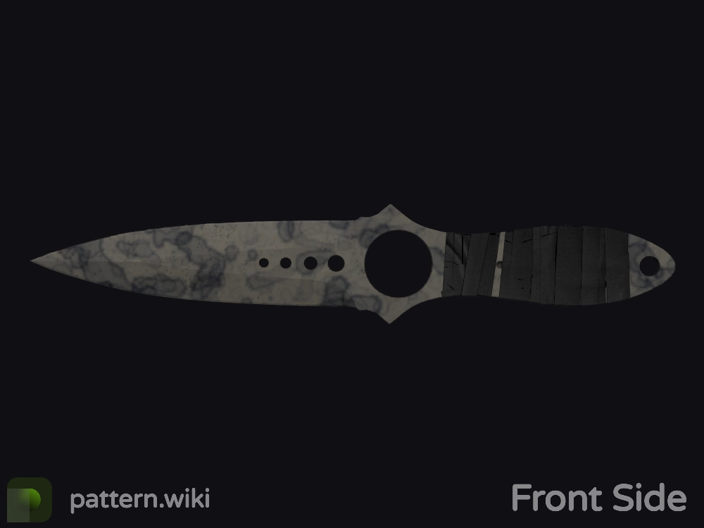 Skeleton Knife Stained seed 451
