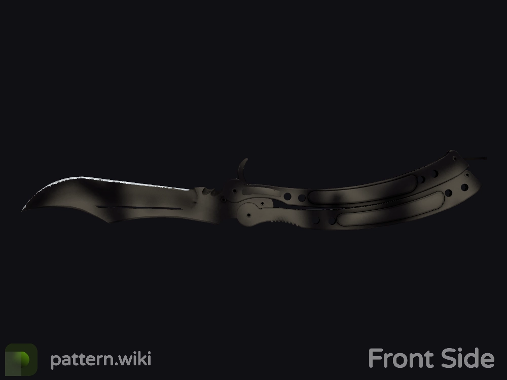 Butterfly Knife Scorched seed 482