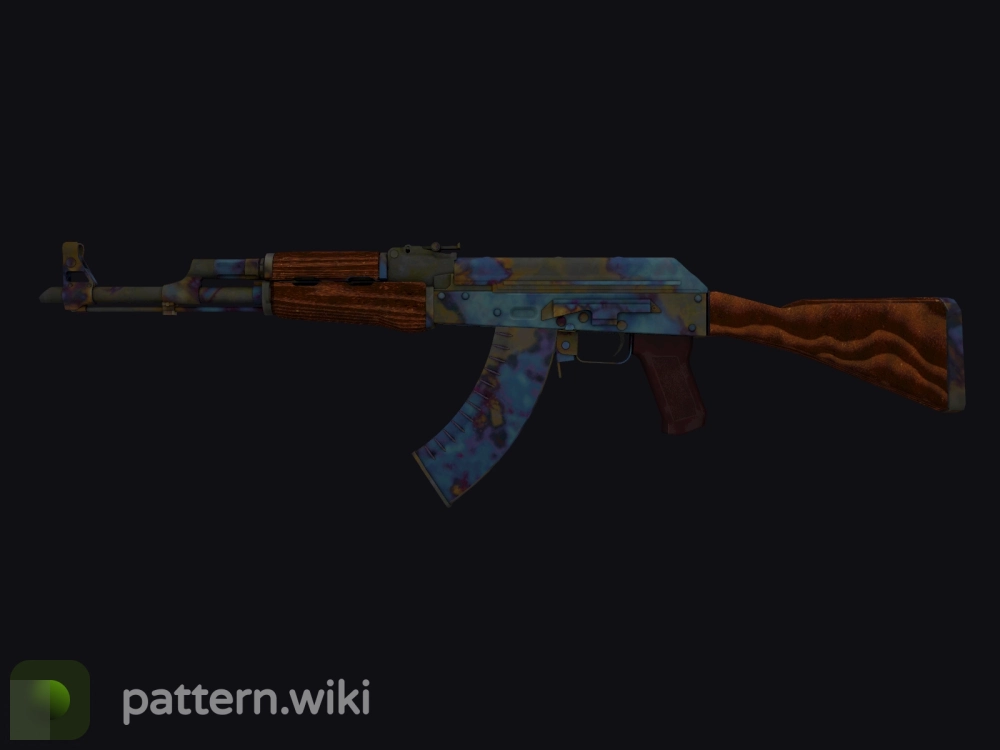 AK-47 Case Hardened seed 798