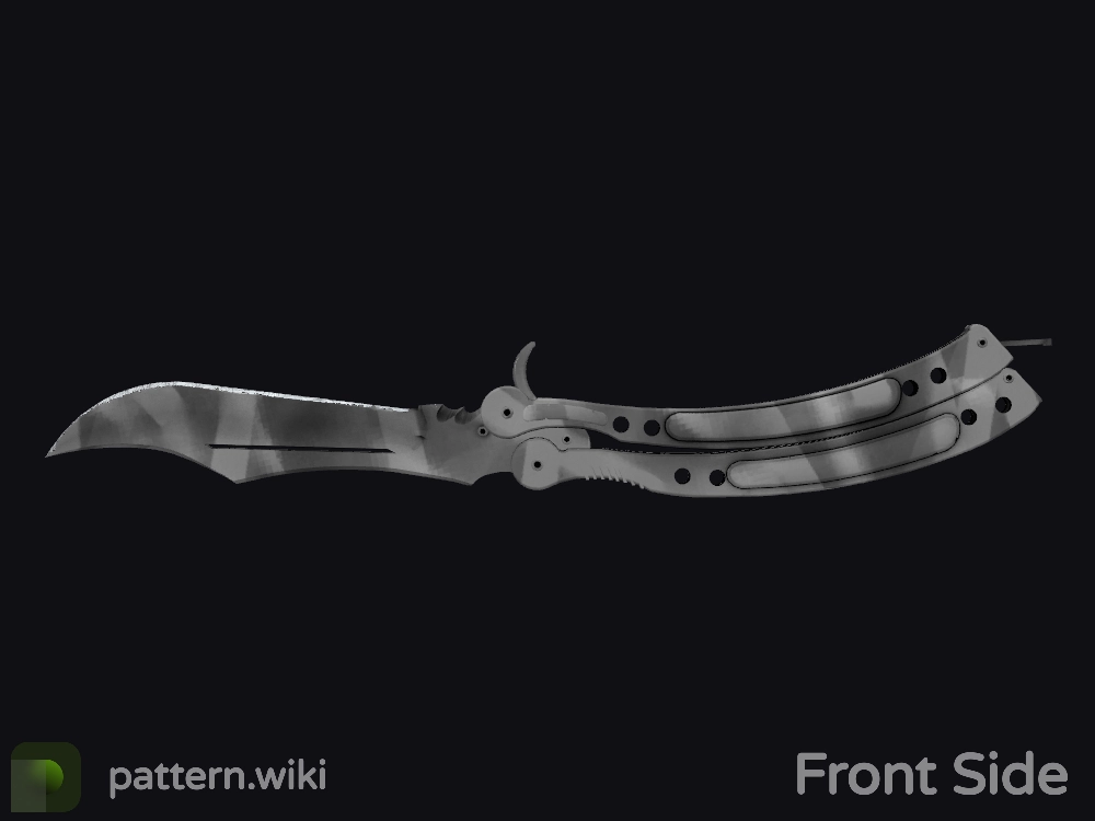 Butterfly Knife Urban Masked seed 258