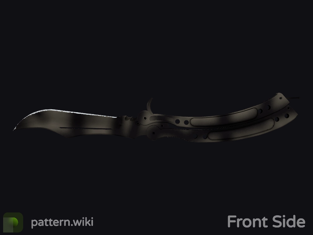 Butterfly Knife Scorched seed 828