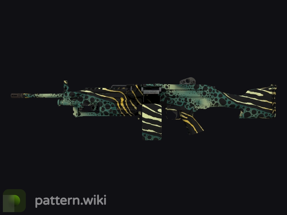 M249 Emerald Poison Dart seed 313