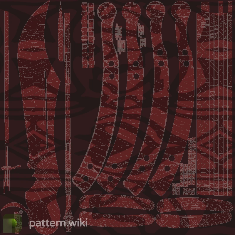 Butterfly Knife Slaughter seed 860 pattern template