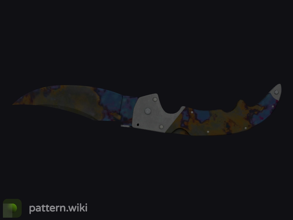 Falchion Knife Case Hardened seed 23