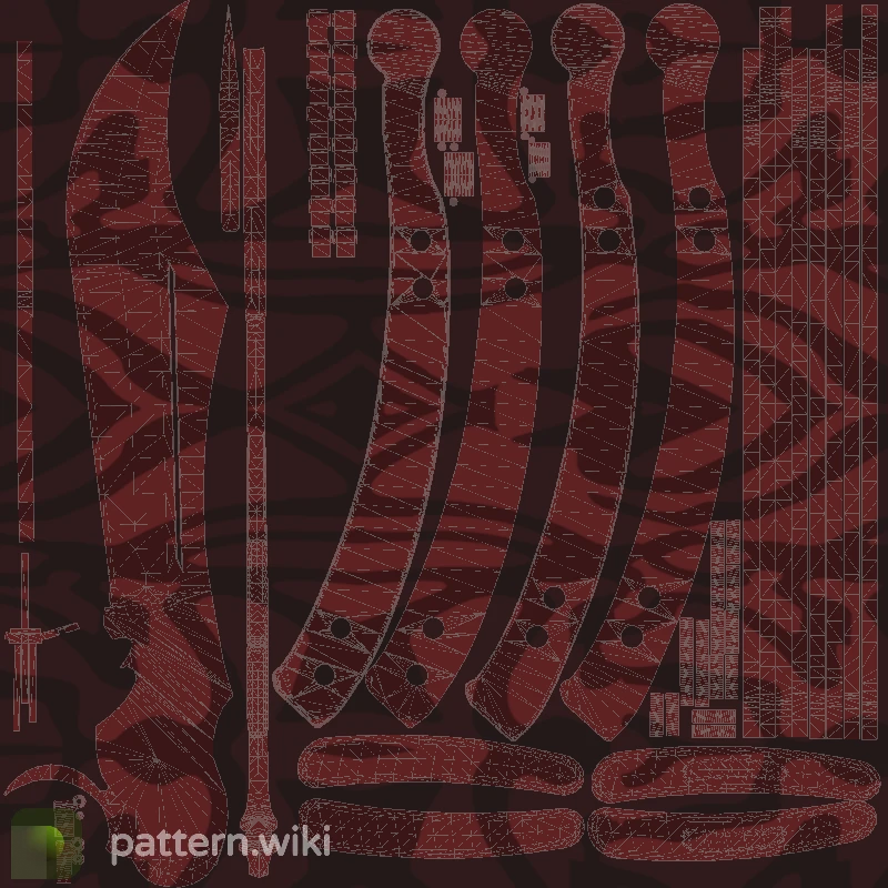 Butterfly Knife Slaughter seed 683 pattern template