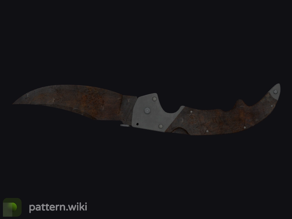 Falchion Knife Rust Coat seed 841