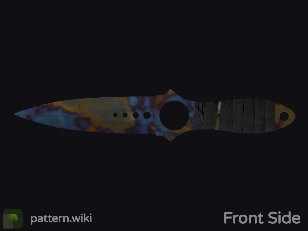 Skeleton Knife Case Hardened seed 484