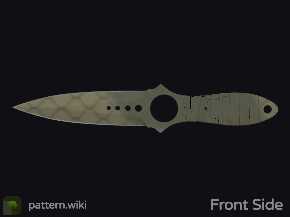 Skeleton Knife Safari Mesh seed 42