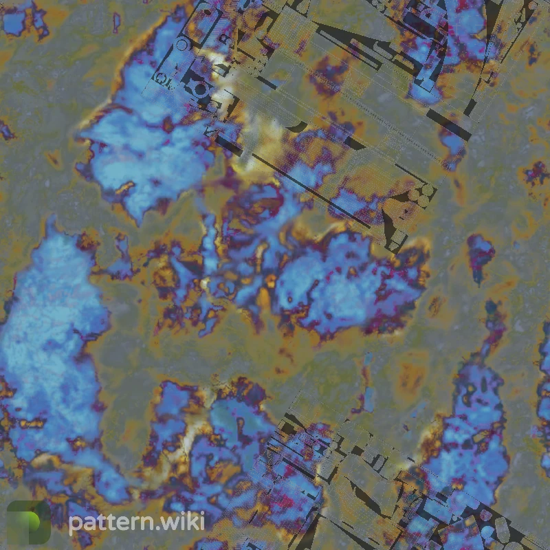 AK-47 Case Hardened seed 231 pattern template