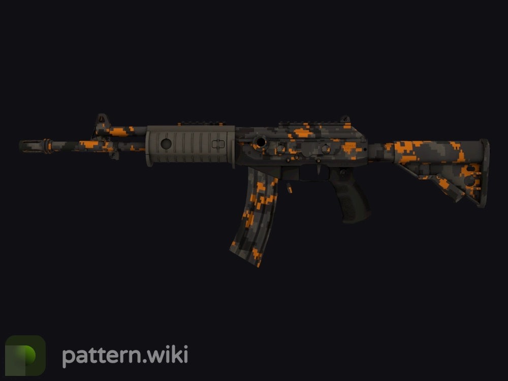 Galil AR Orange DDPAT seed 284