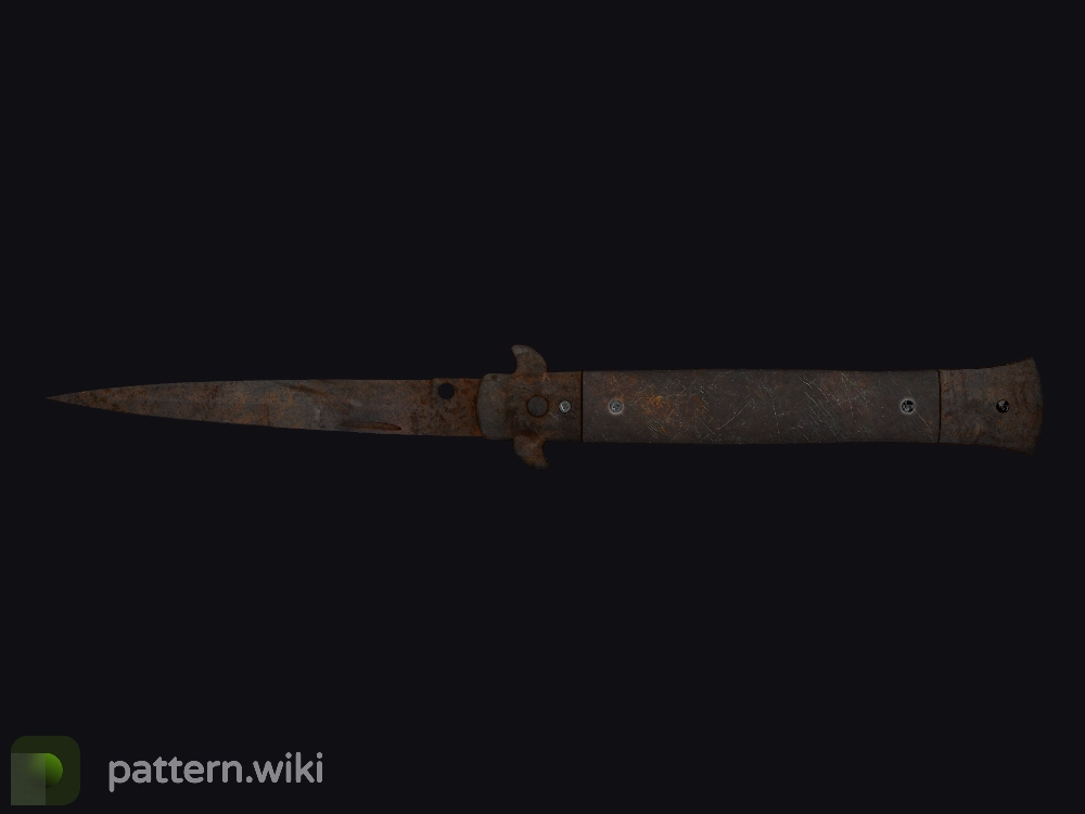 Stiletto Knife Rust Coat seed 113