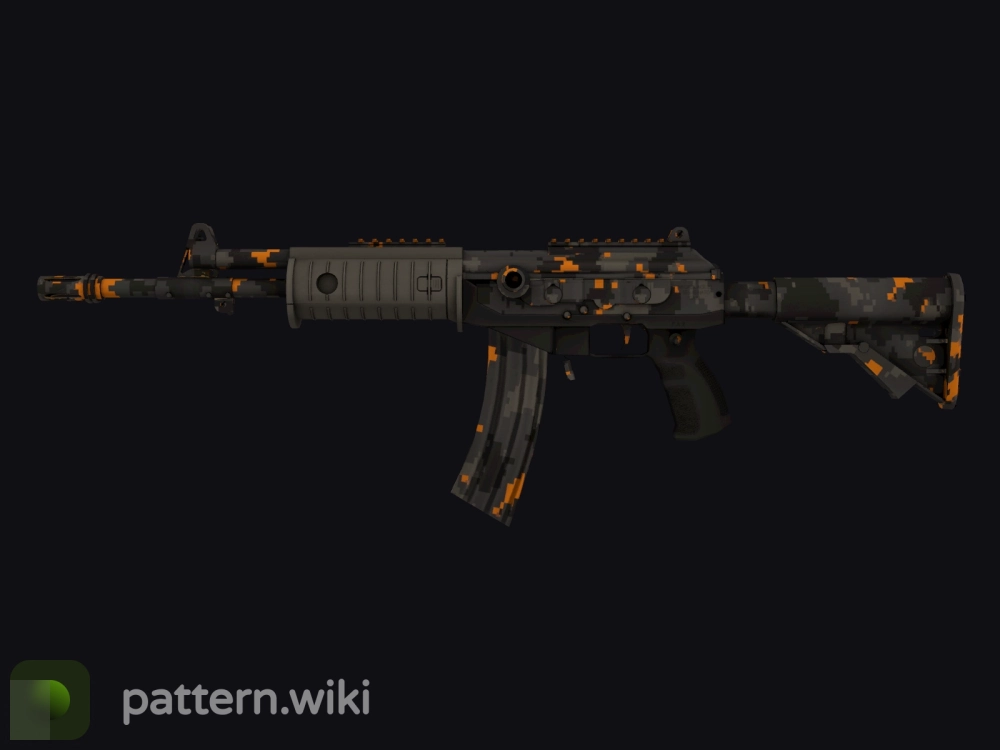 Galil AR Orange DDPAT seed 458