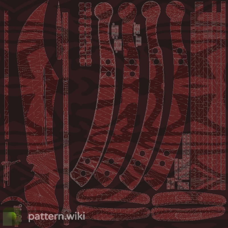 Butterfly Knife Slaughter seed 429 pattern template