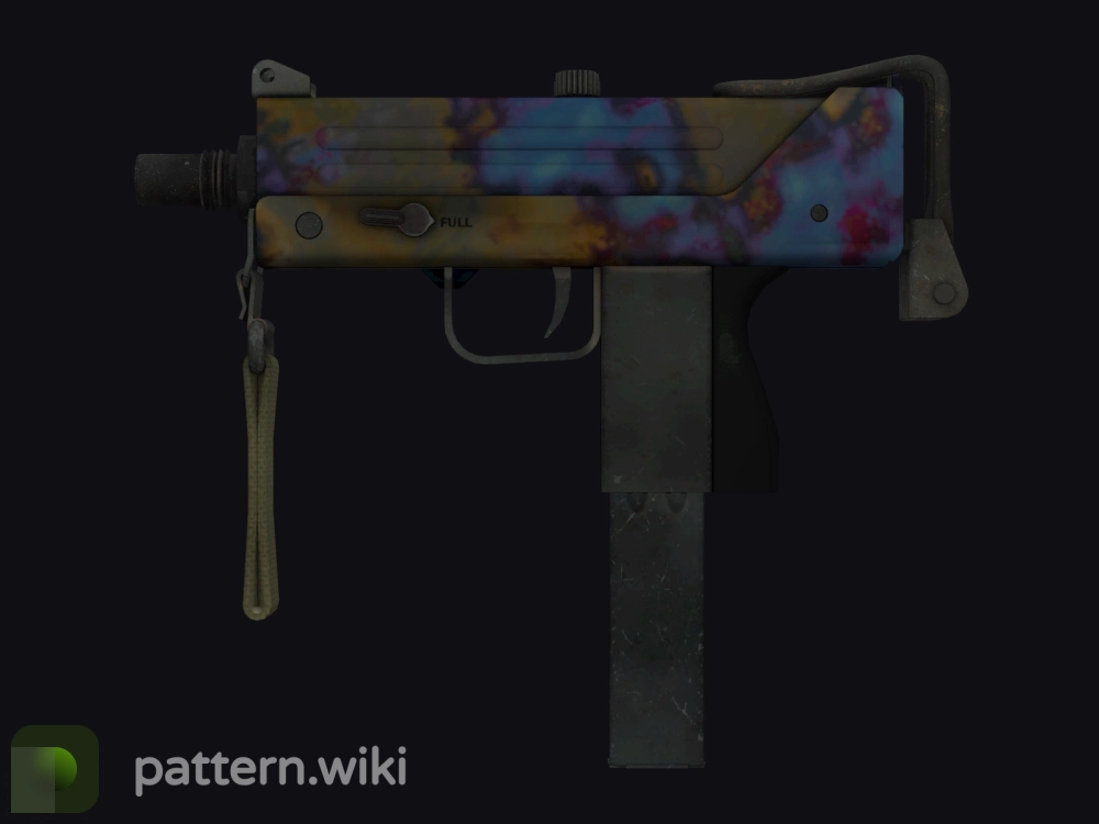 MAC-10 Case Hardened seed 691