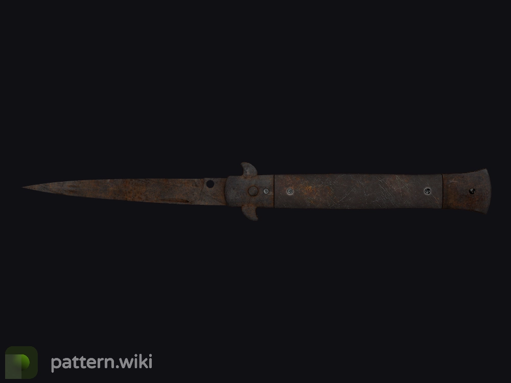 Stiletto Knife Rust Coat seed 968