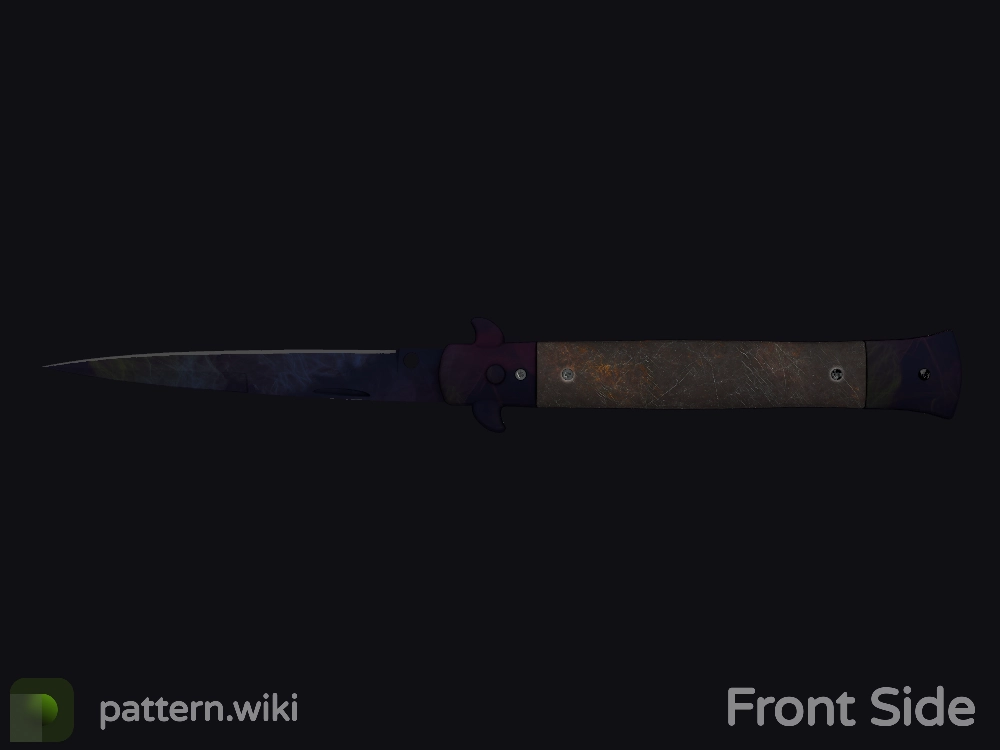 Stiletto Knife Doppler seed 784