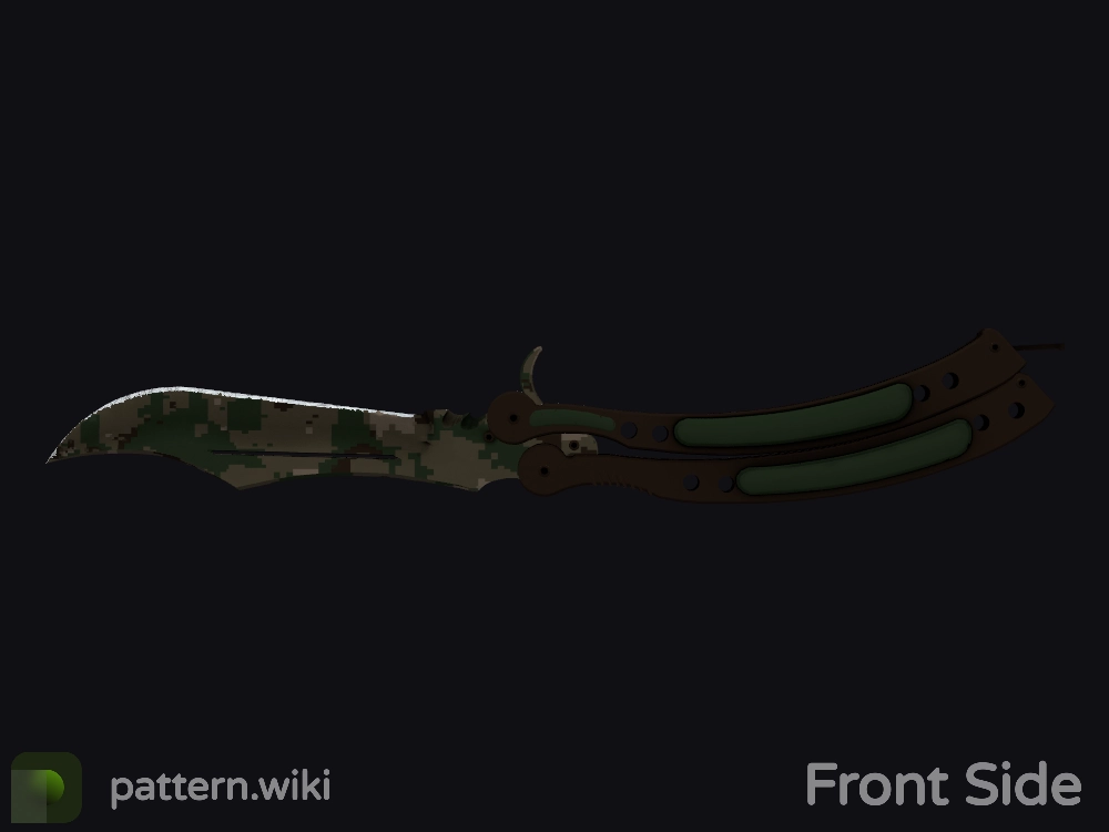 Butterfly Knife Forest DDPAT seed 428