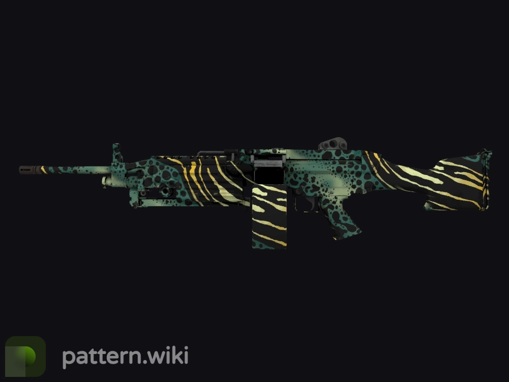 M249 Emerald Poison Dart seed 492