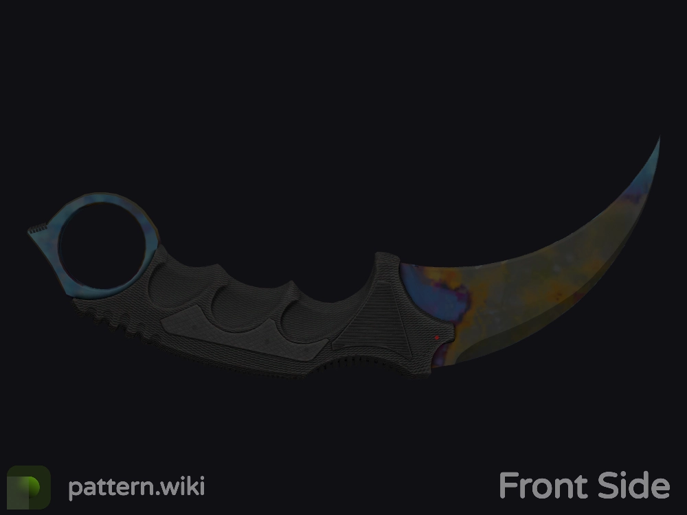 Karambit Case Hardened seed 715