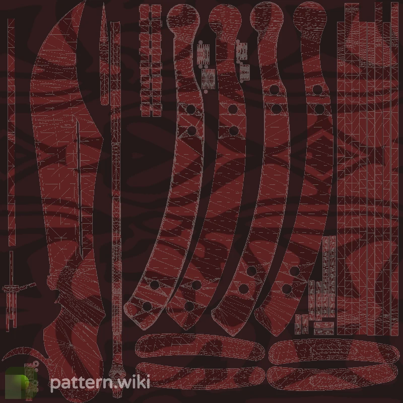 Butterfly Knife Slaughter seed 873 pattern template