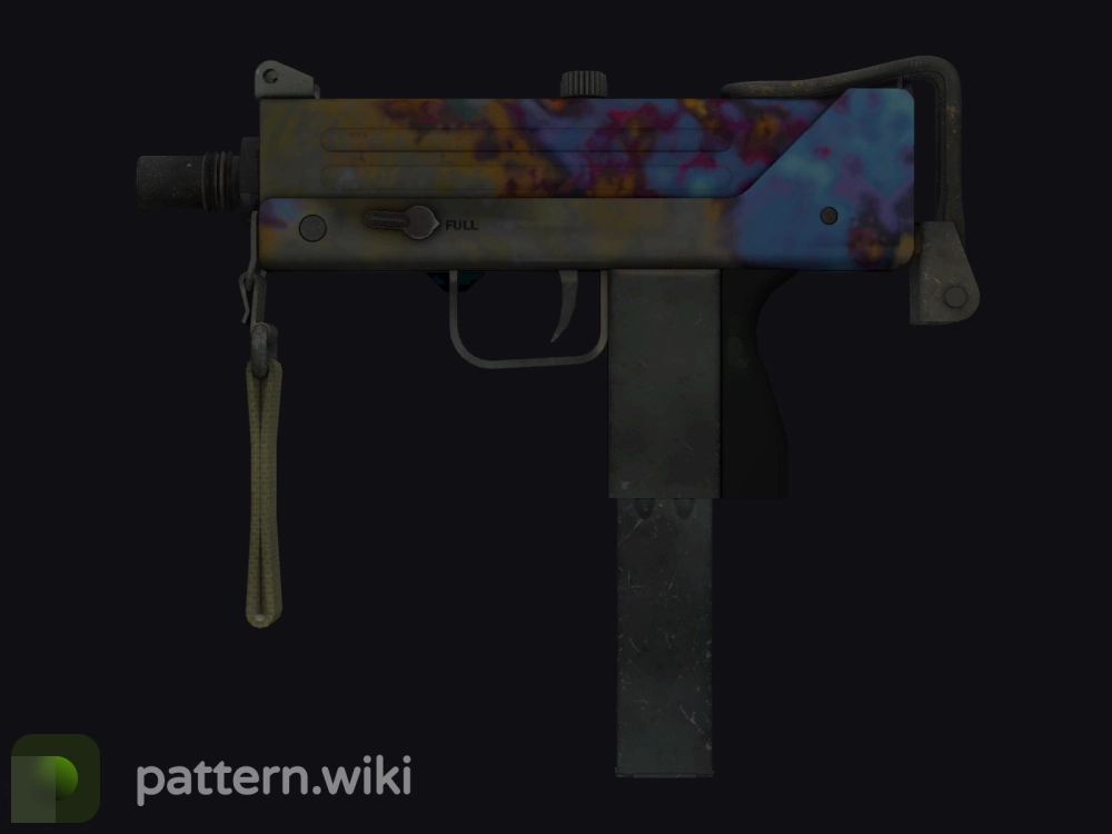 MAC-10 Case Hardened seed 718