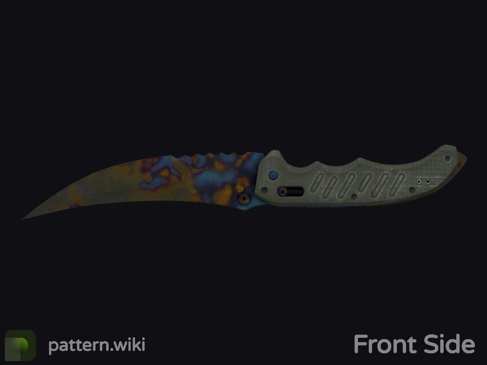 Flip Knife Case Hardened seed 817