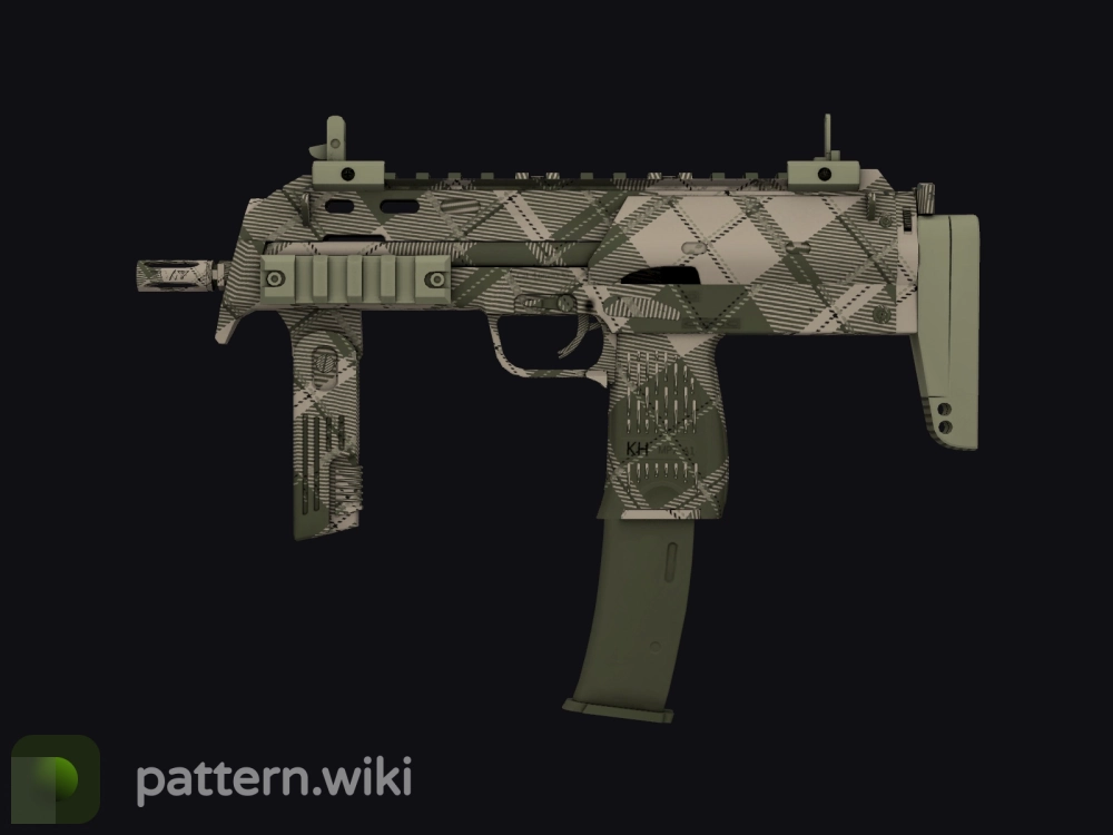 MP7 Olive Plaid seed 913