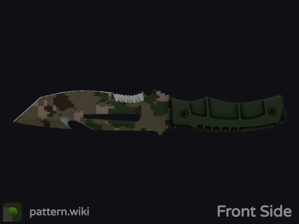 Survival Knife Forest DDPAT seed 159