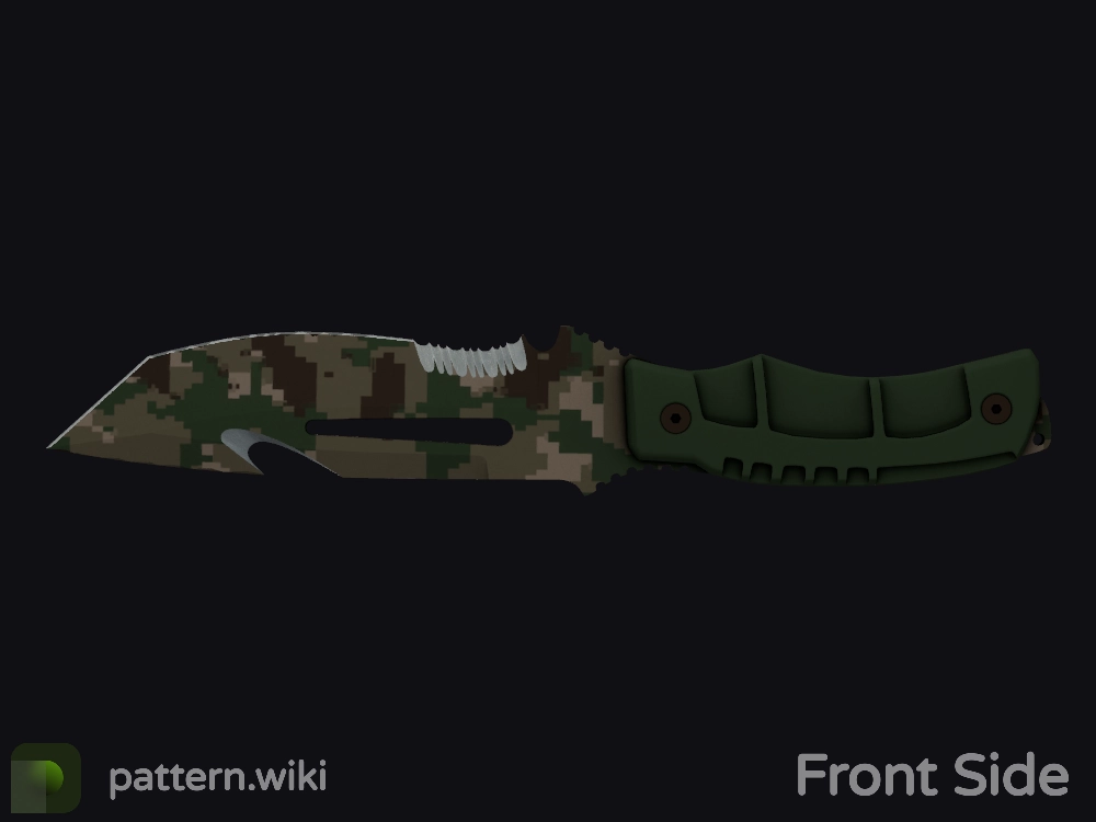 Survival Knife Forest DDPAT seed 324