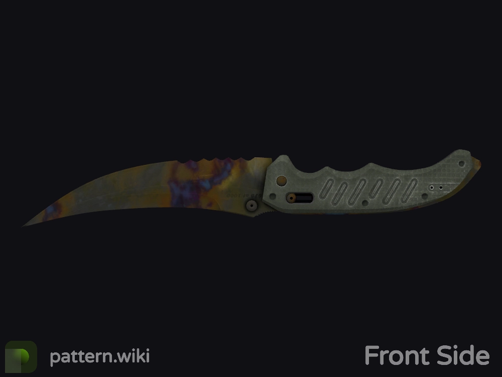 Flip Knife Case Hardened seed 739