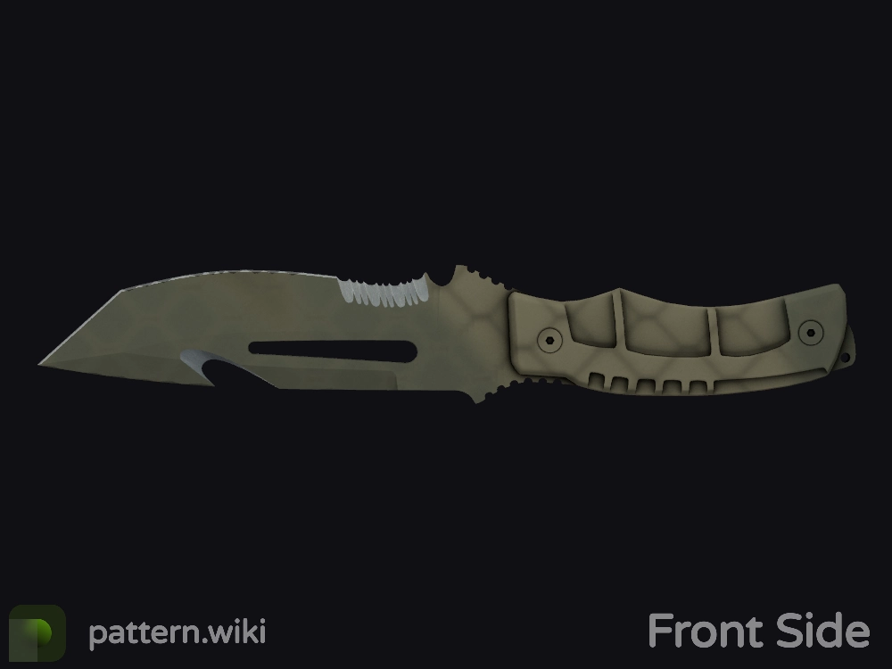 Survival Knife Safari Mesh seed 912