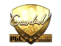 Sticker GuardiaN (Gold) | Krakow 2017 preview