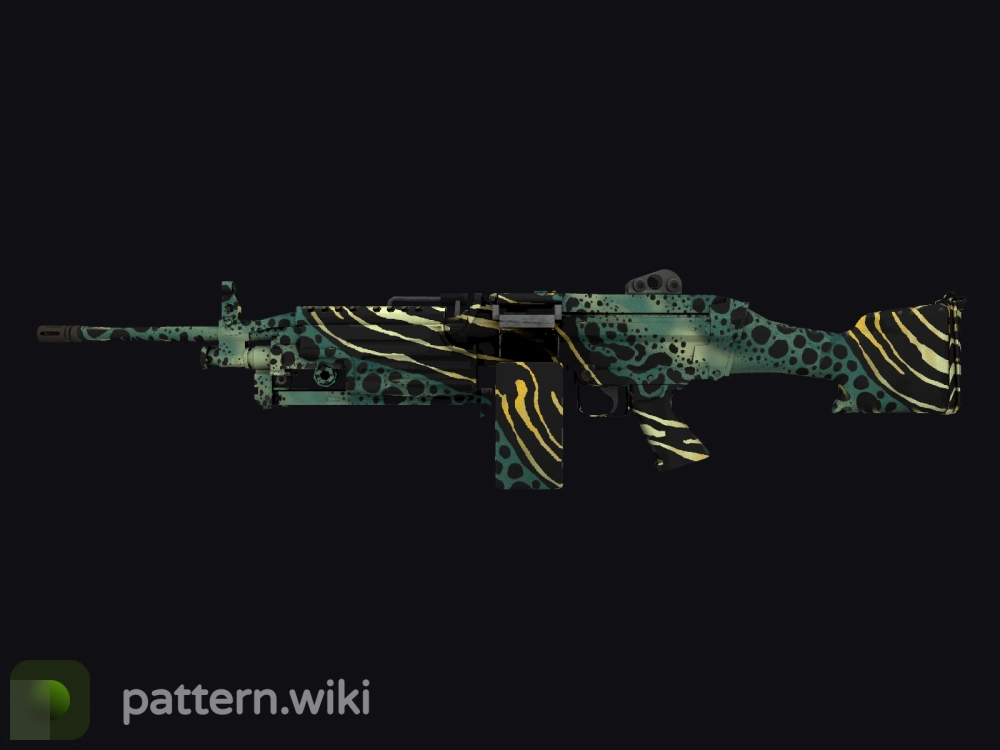 M249 Emerald Poison Dart seed 658