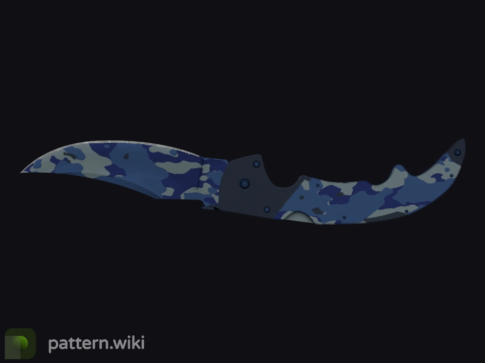 Falchion Knife Bright Water seed 758