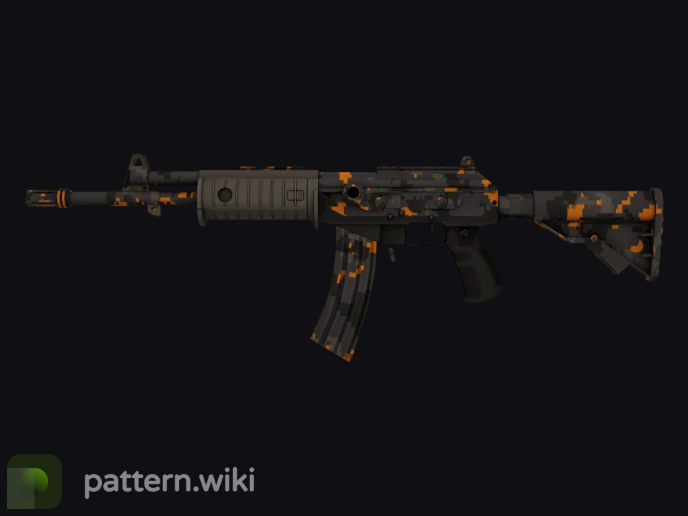 Galil AR Orange DDPAT seed 396