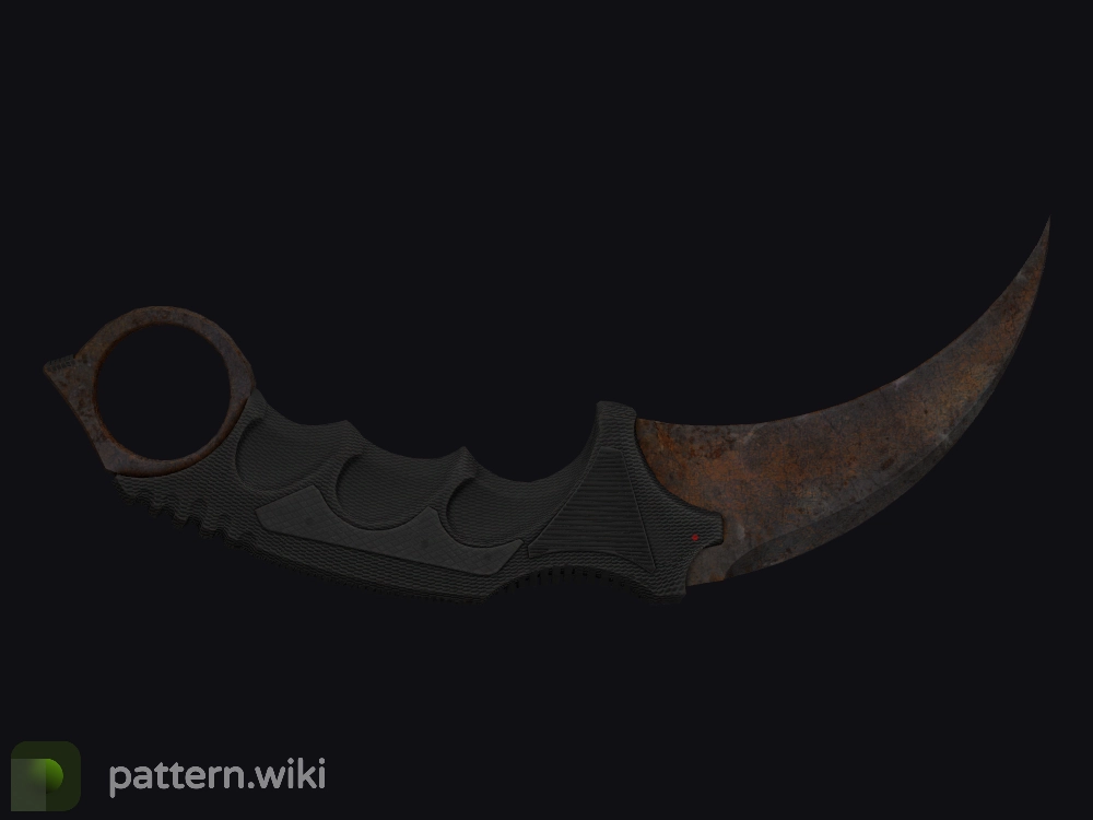 Karambit Rust Coat seed 670