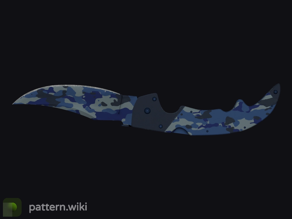 Falchion Knife Bright Water seed 490