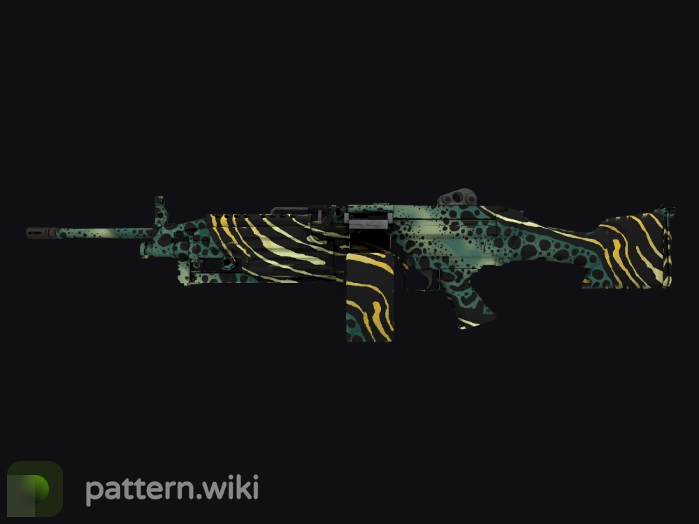 M249 Emerald Poison Dart seed 458