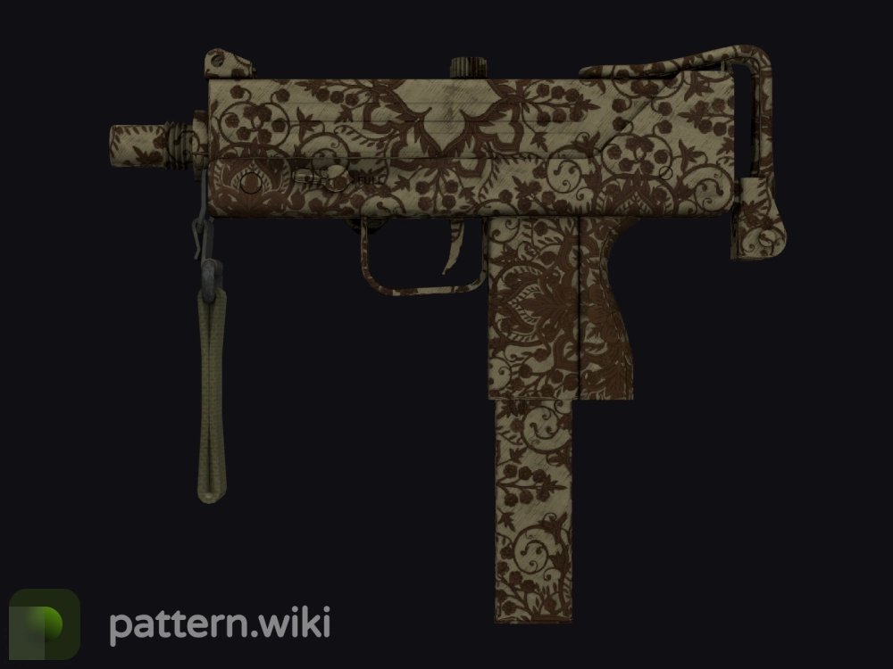 MAC-10 Sienna Damask seed 122