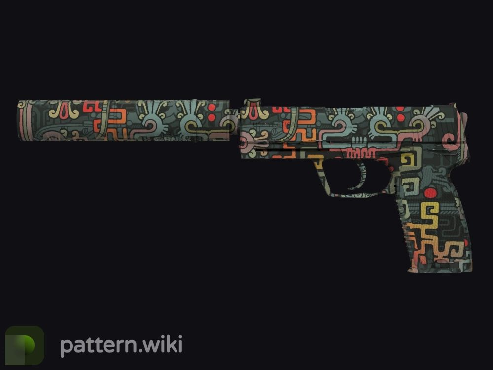 USP-S Ancient Visions seed 243