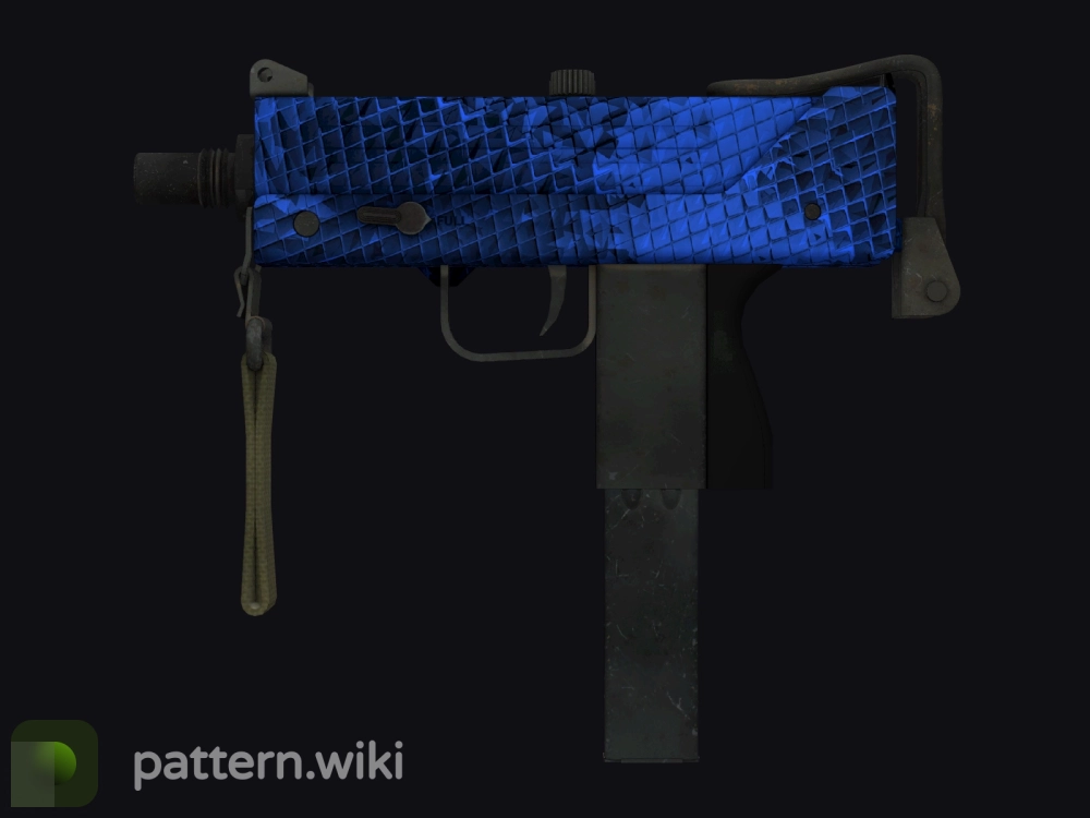 MAC-10 Lapis Gator seed 586