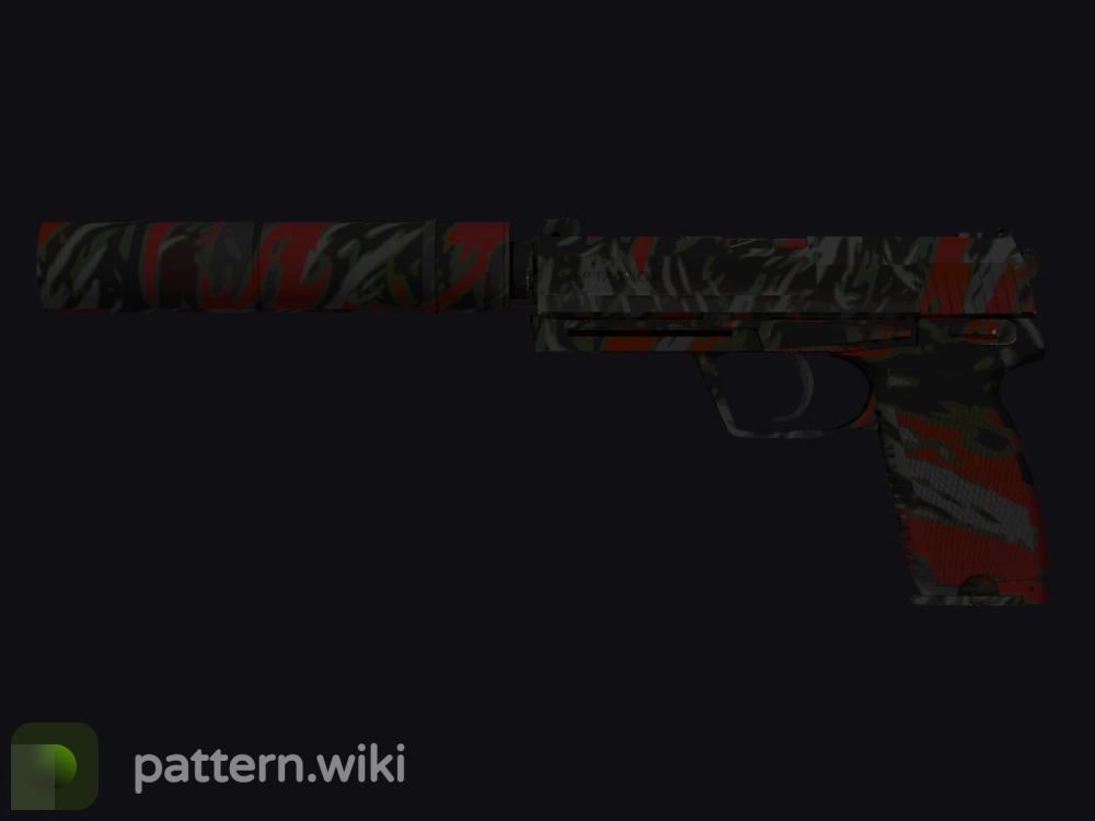 USP-S Blood Tiger seed 908