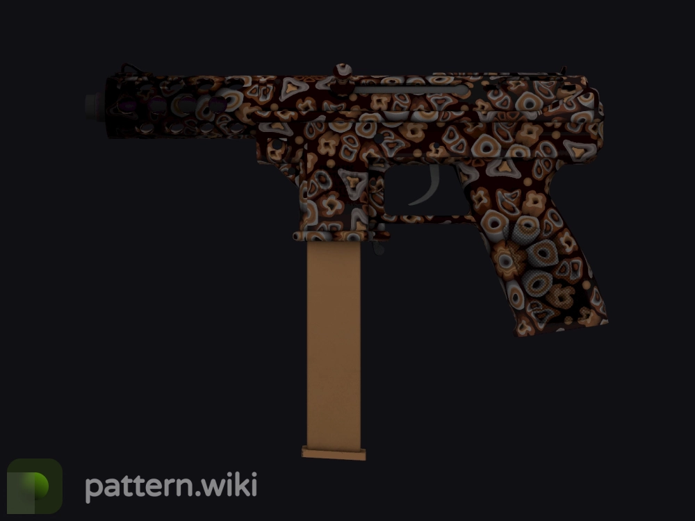 Tec-9 Orange Murano seed 656