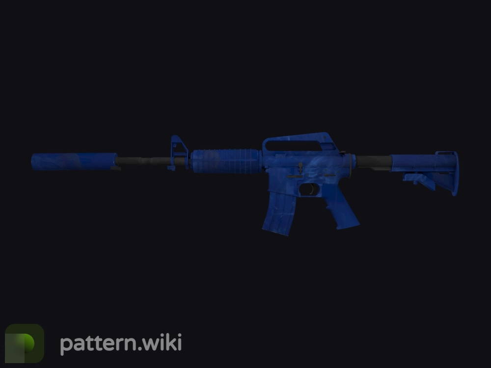 M4A1-S Blue Phosphor seed 393