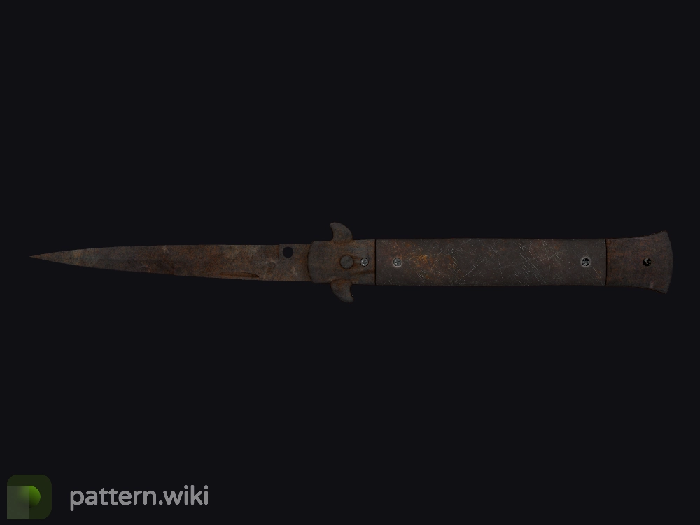 Stiletto Knife Rust Coat seed 743