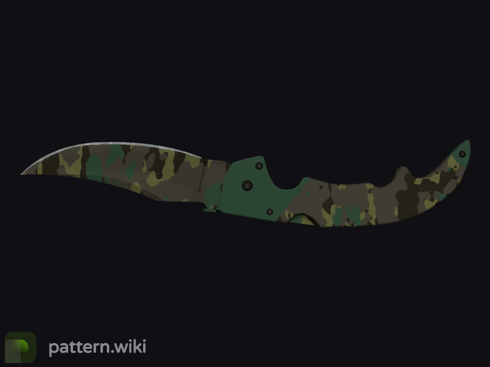 Falchion Knife Boreal Forest seed 700